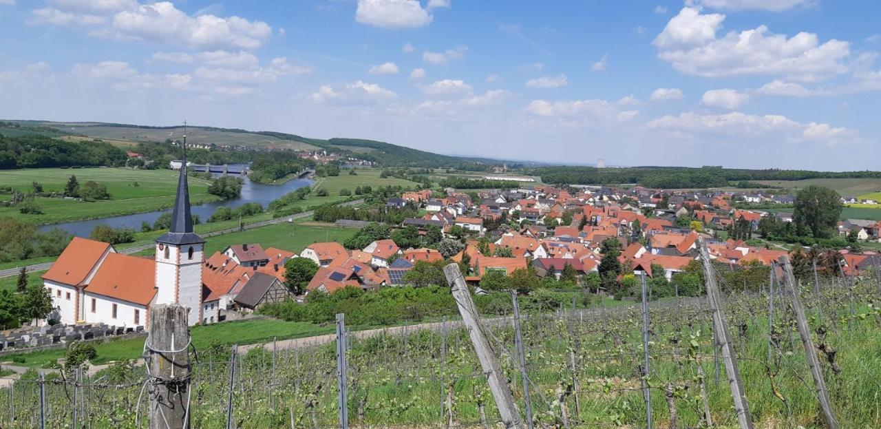 Ferienwohnung Rosenberger Kolitzheim ภายนอก รูปภาพ